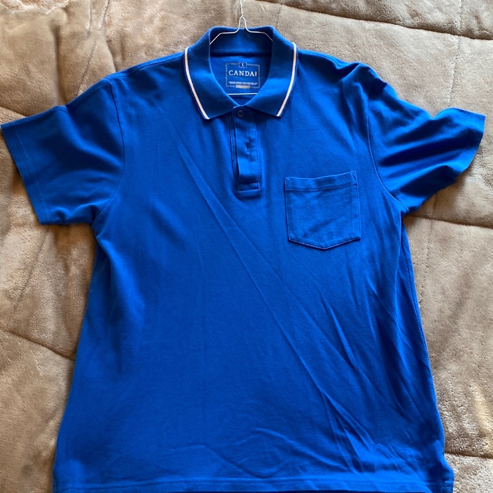 Blue polo L